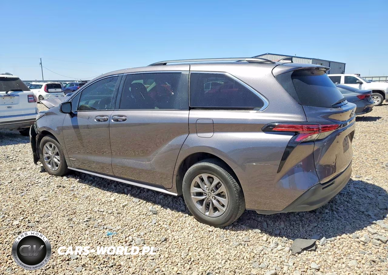 2021 Toyota Sienna Le VIN:5TDKRKEC7MS052290 - 2