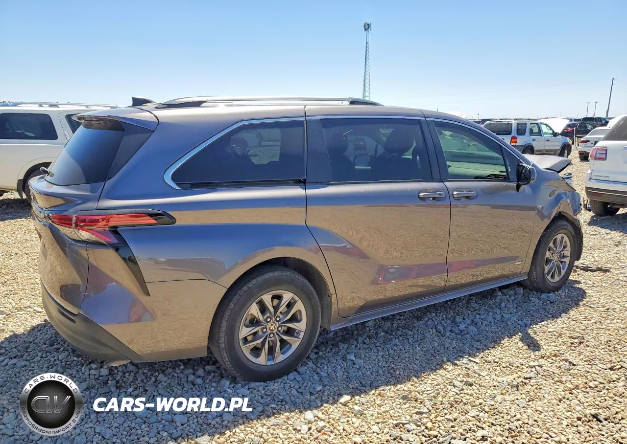 2021 Toyota Sienna Le VIN:5TDKRKEC7MS052290 - 3