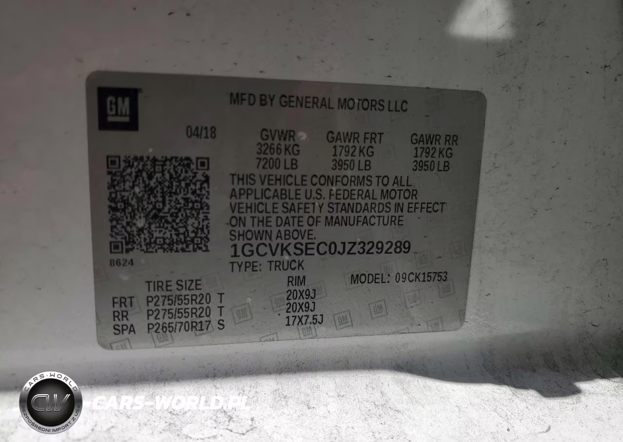 2018 Chevrolet Silverado K1500 Ltz VIN:1GCVKSEC0JZ329289 - 12