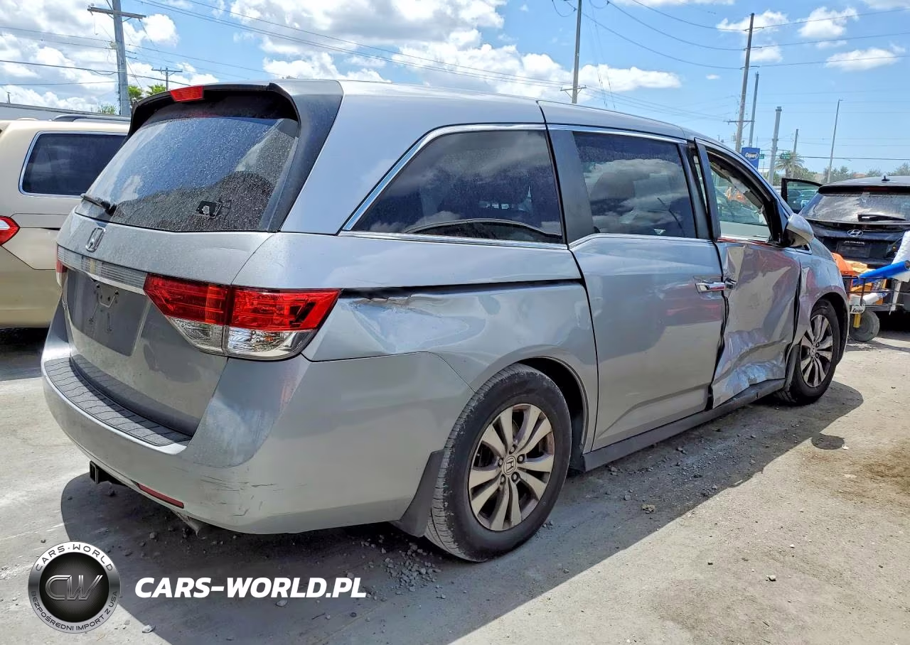 2016 Honda Odyssey Exl VIN:5FNRL5H65GB066012 - 3