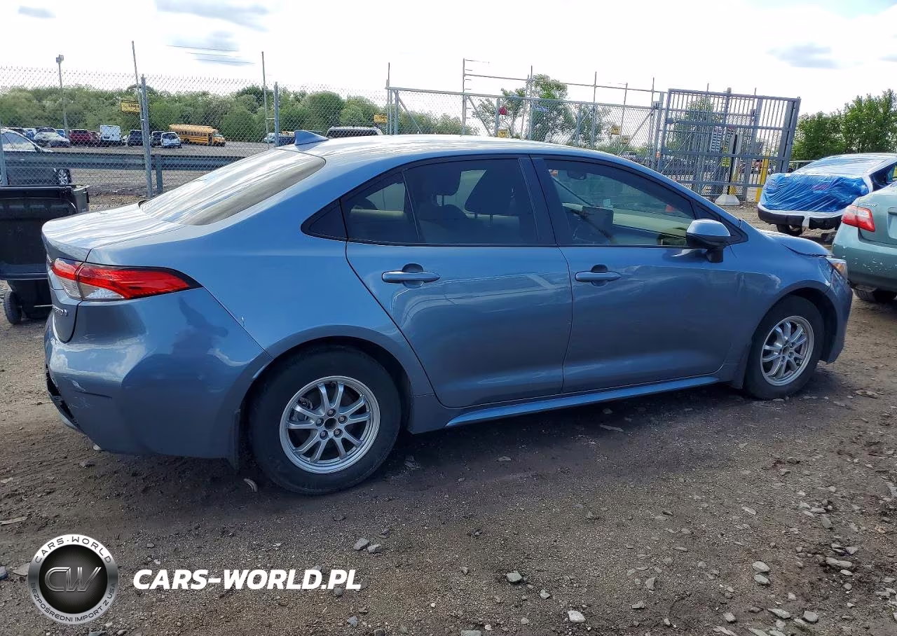 2022 Toyota Corolla Le VIN:JTDEAMDE1NJ051525 - 3