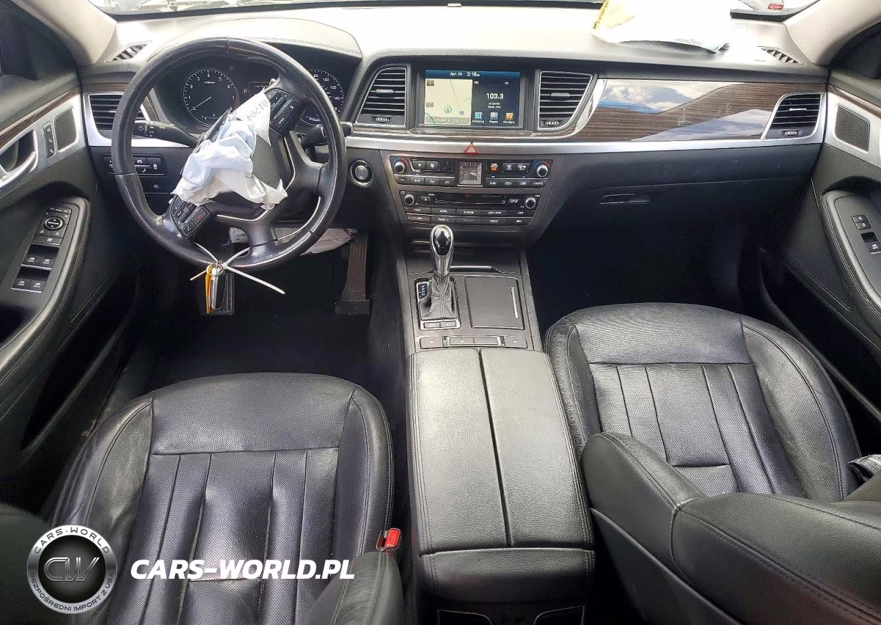 2017 Genesis G80 3.8 VIN:KMHGN4JE6HU205663 - 8