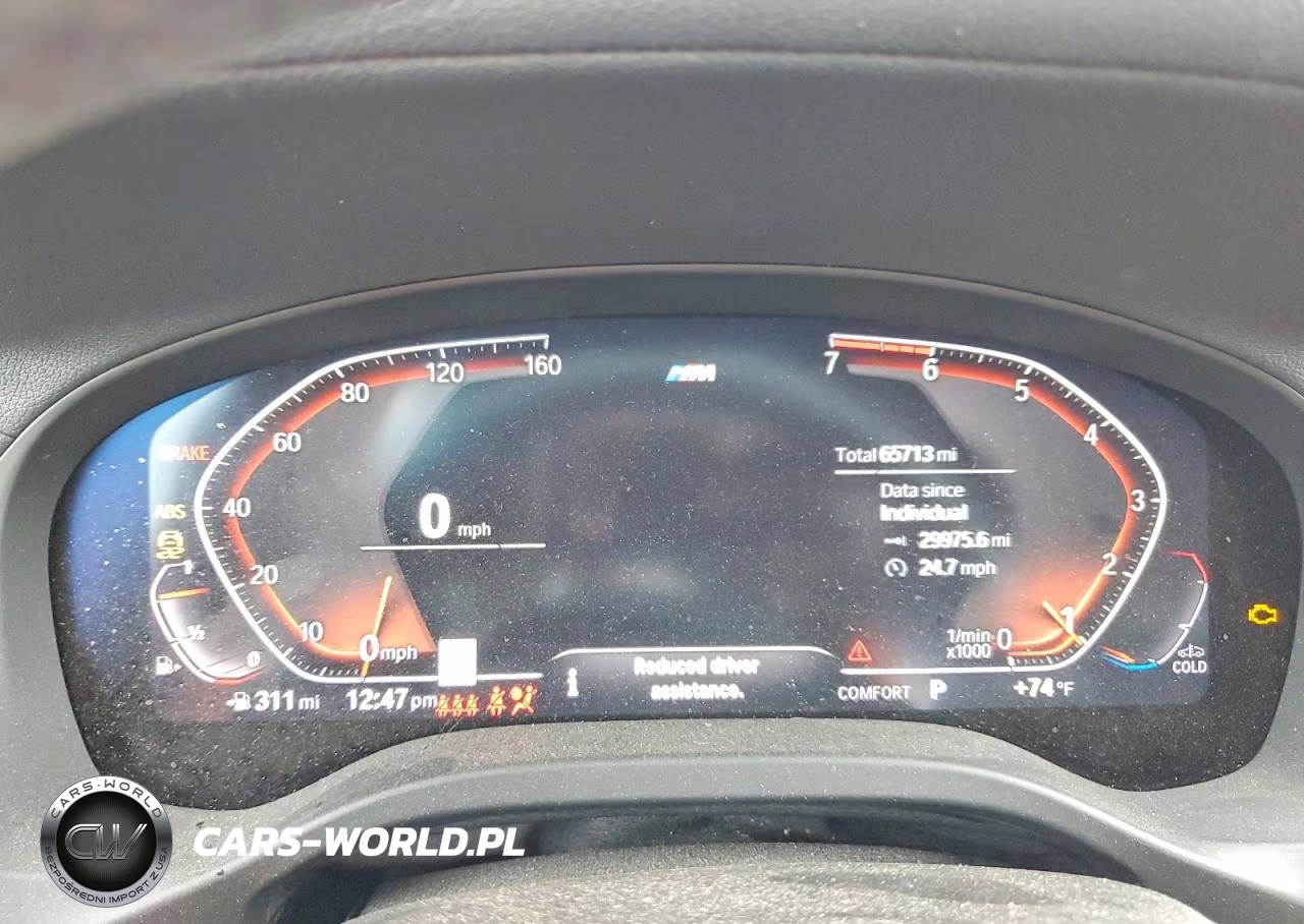 2021 BMW X3 Sdrive30I VIN:5UXTY3C00M9F31740 - 9