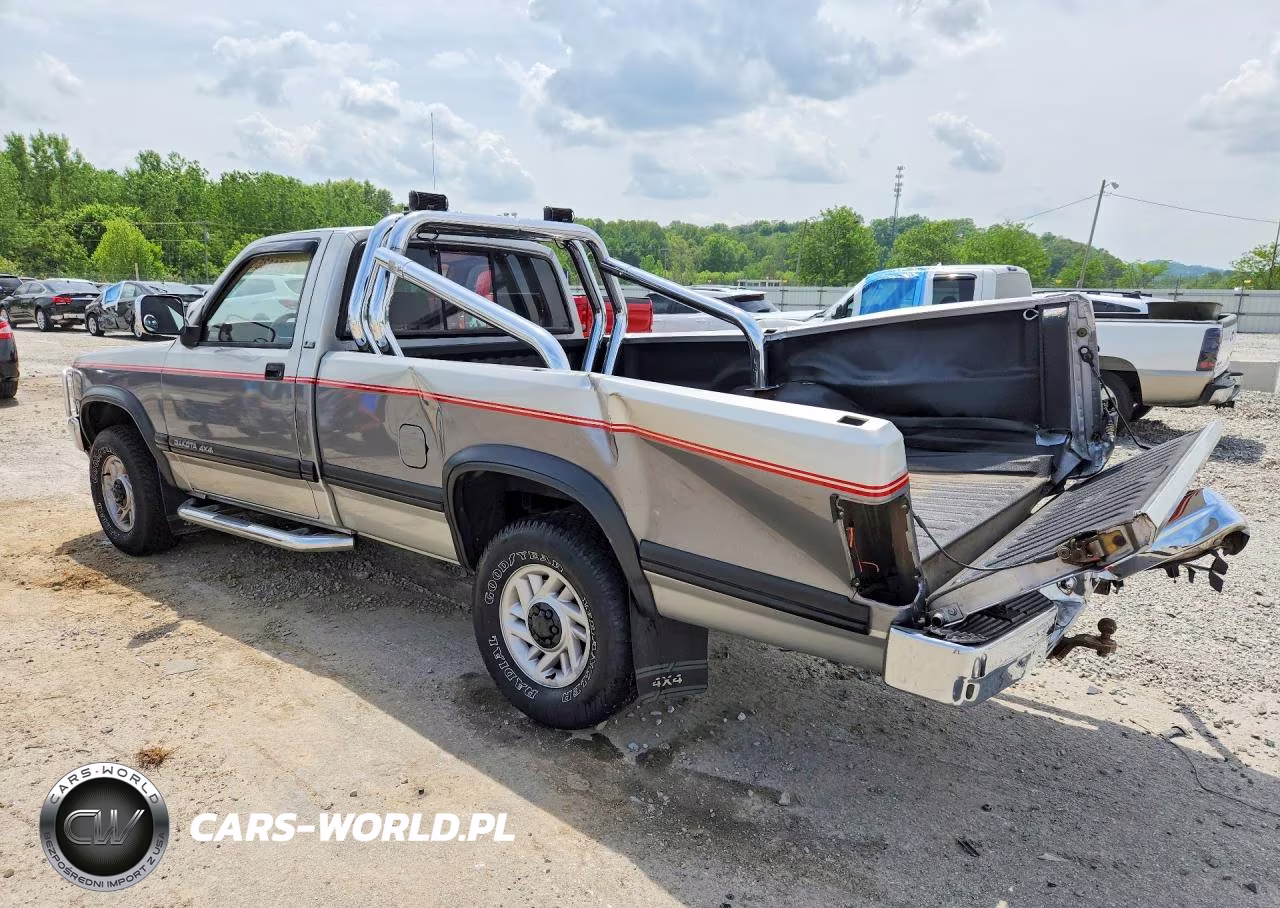 1992 Dodge Dakota VIN:1B7GG26Y2NS662676 - 2