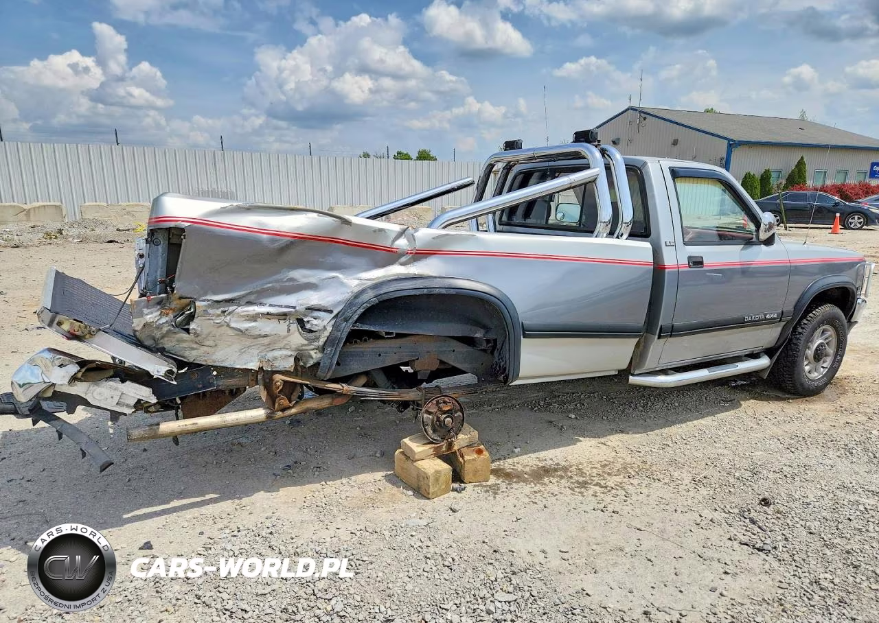 1992 Dodge Dakota VIN:1B7GG26Y2NS662676 - 3