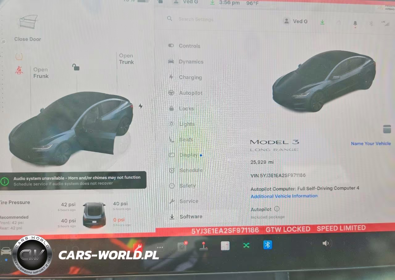 2025 Tesla Model 3 VIN:5YJ3E1EA2SF971186 - 9