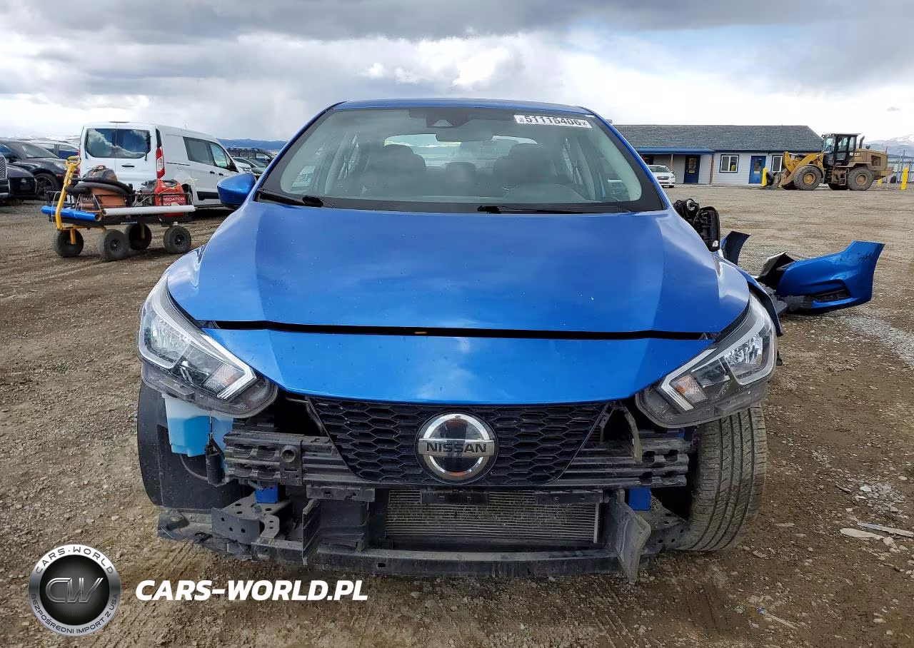 2022 Nissan Versa Sv VIN:3N1CN8EVXNL839426 - 5