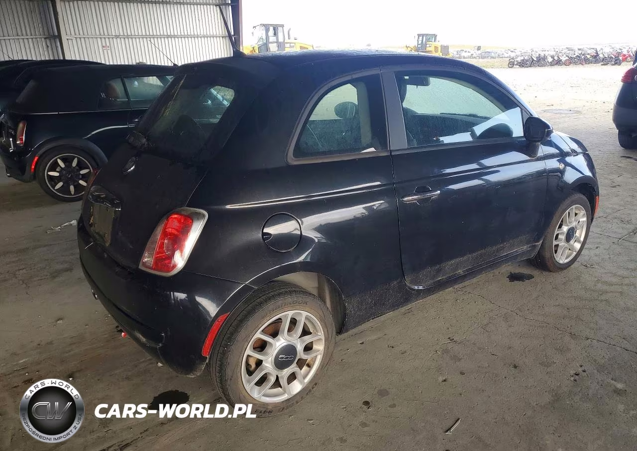 2012 Fiat 500 Pop VIN:3C3CFFARXCT288889 - 3
