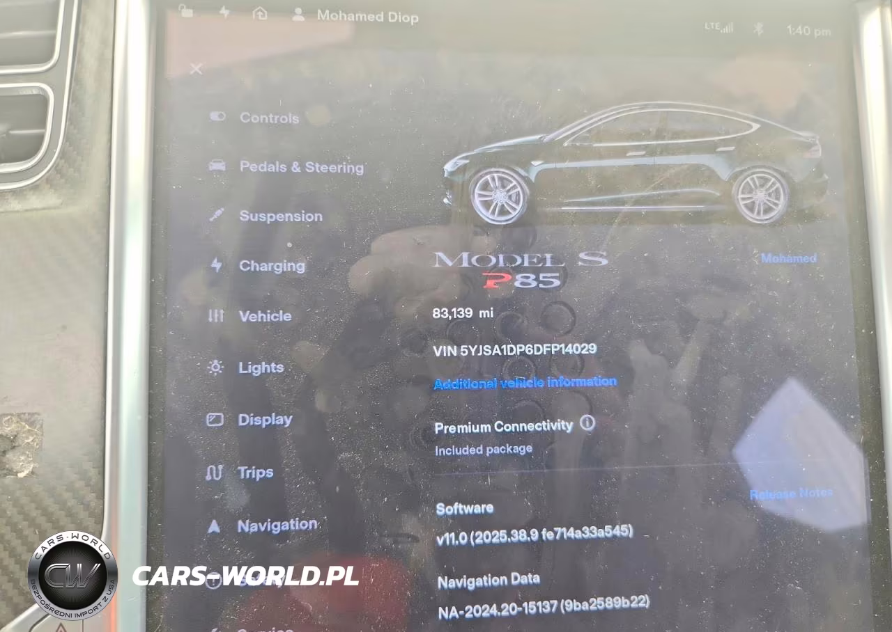 2013 Tesla Model S VIN:5YJSA1DP6DFP14029 - 9