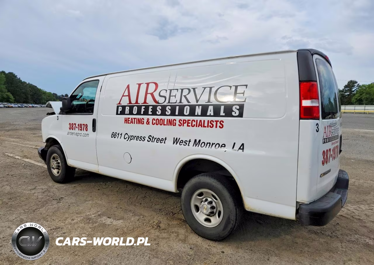 2023 Chevrolet Express G2500 VIN:1GCWGAFP5P1247910 - 2