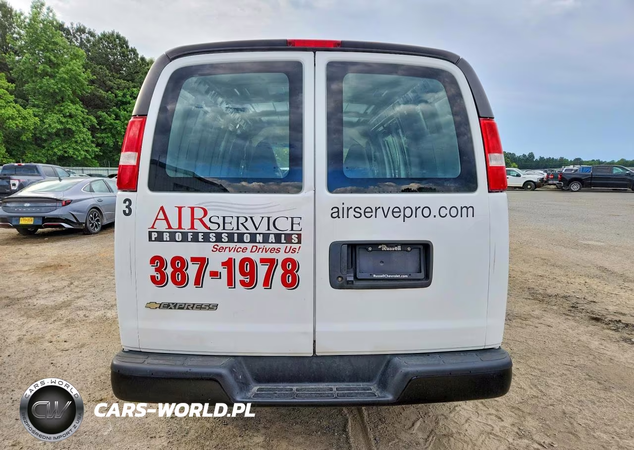 2023 Chevrolet Express G2500 VIN:1GCWGAFP5P1247910 - 6