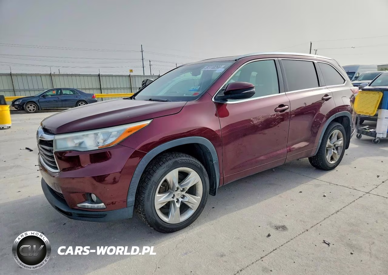 2015 Toyota Highlander Limited Platinum