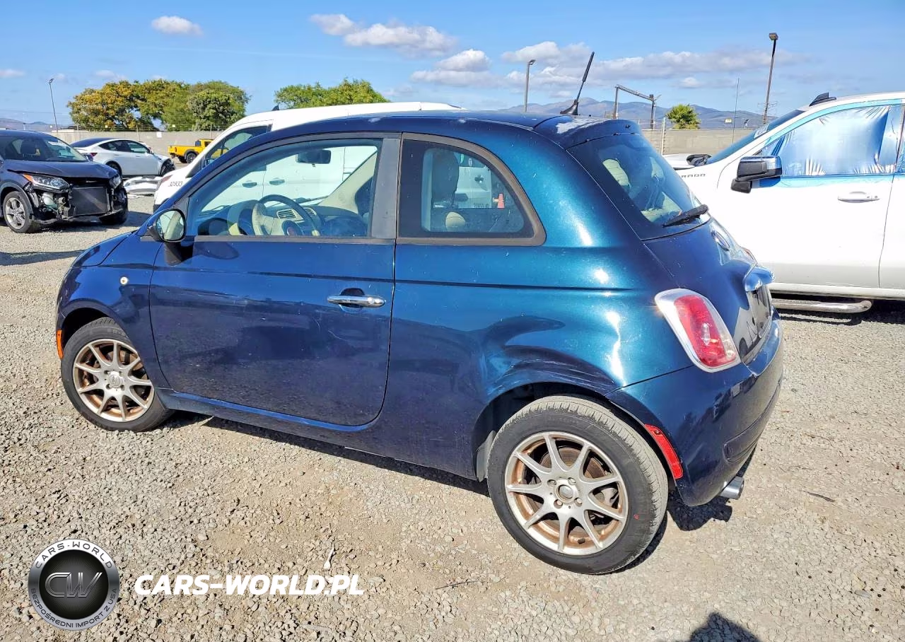 2013 Fiat 500 Pop VIN:3C3CFFAR7DT544665 - 2