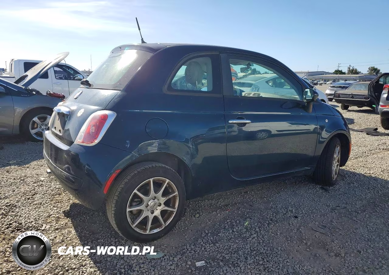 2013 Fiat 500 Pop VIN:3C3CFFAR7DT544665 - 3
