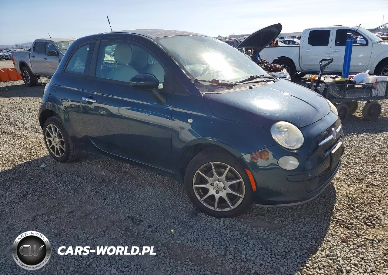 2013 Fiat 500 Pop VIN:3C3CFFAR7DT544665 - 4