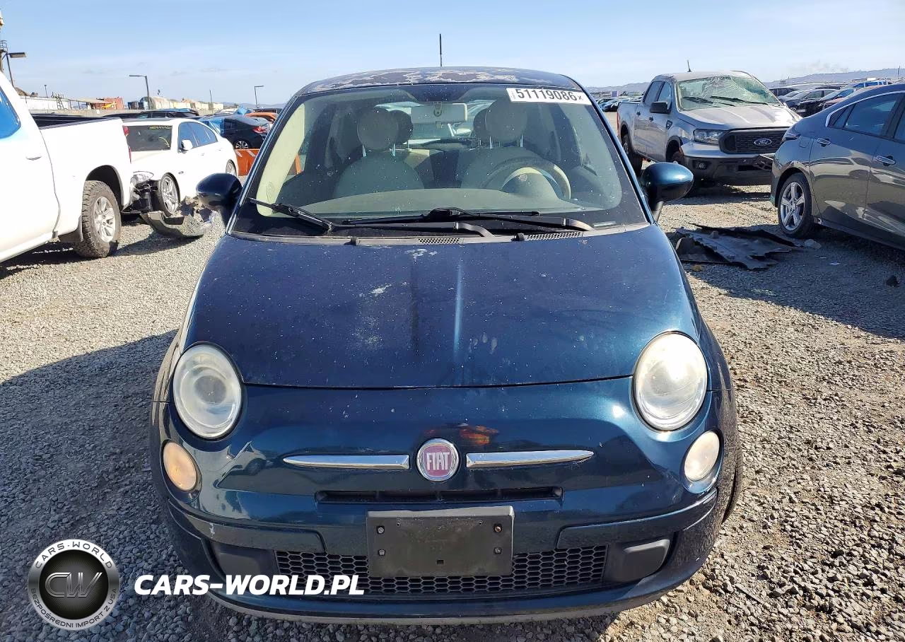 2013 Fiat 500 Pop VIN:3C3CFFAR7DT544665 - 5