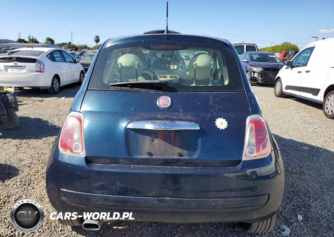 2013 Fiat 500 Pop VIN:3C3CFFAR7DT544665 - 6