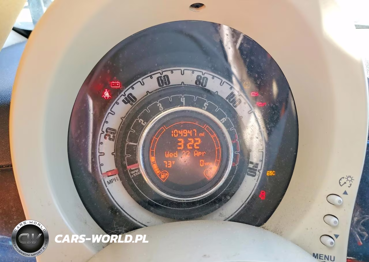 2013 Fiat 500 Pop VIN:3C3CFFAR7DT544665 - 9