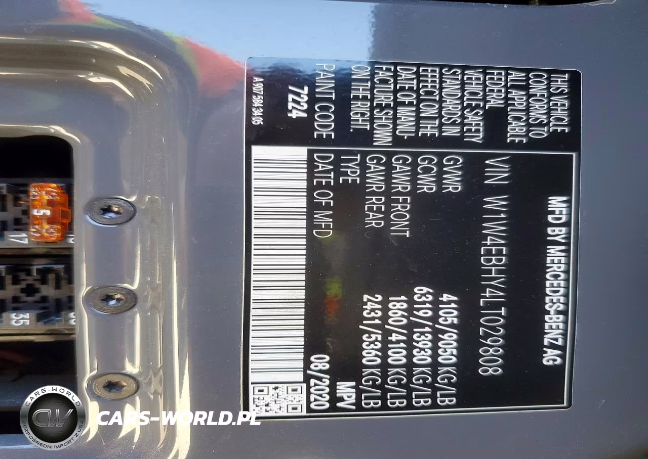 2020 Mercedes-Benz Sprinter 2500 VIN:W1W4EBHY4LT029808 - 12