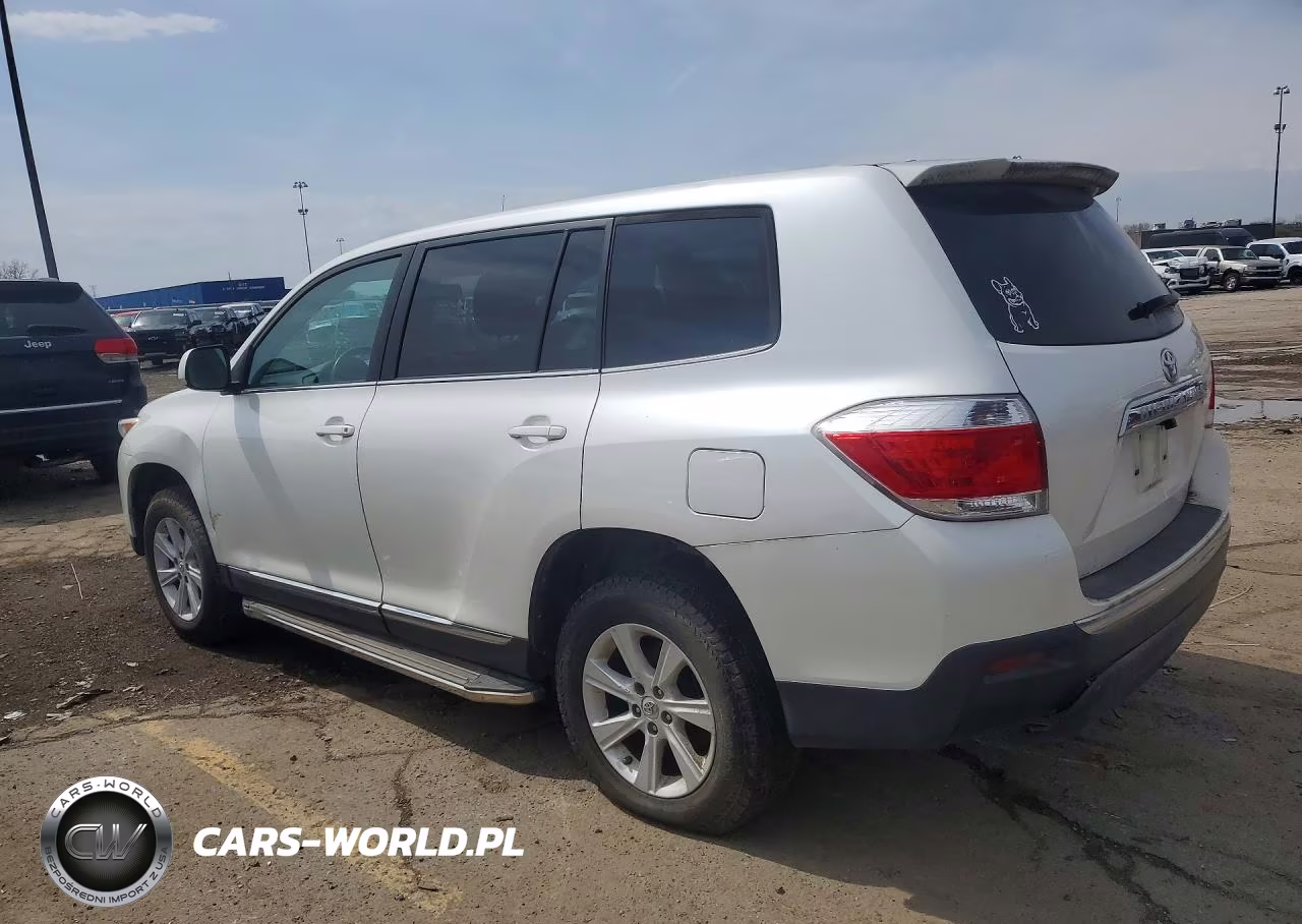 2012 Toyota Highlander Base VIN:5TDZA3EH9CS026151 - 2