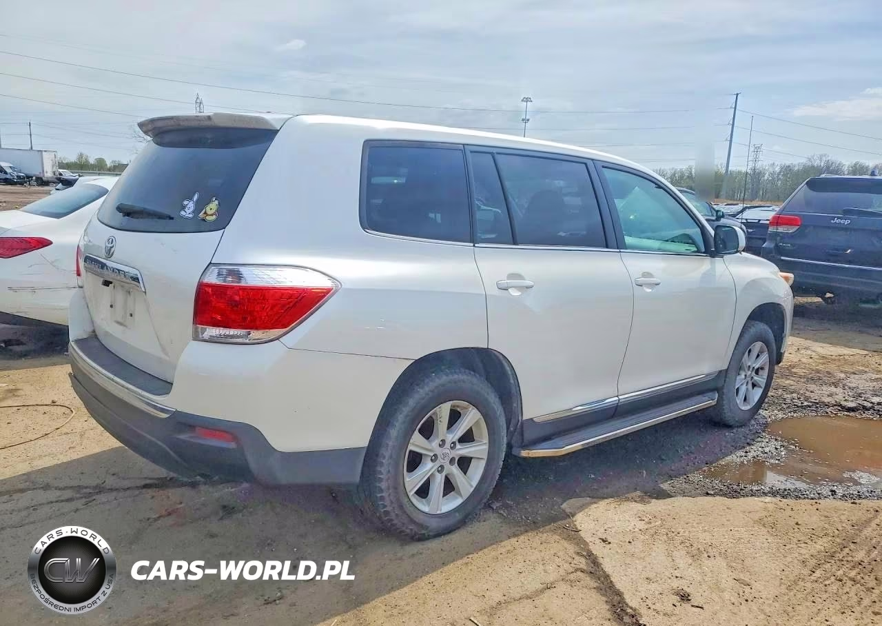 2012 Toyota Highlander Base VIN:5TDZA3EH9CS026151 - 3