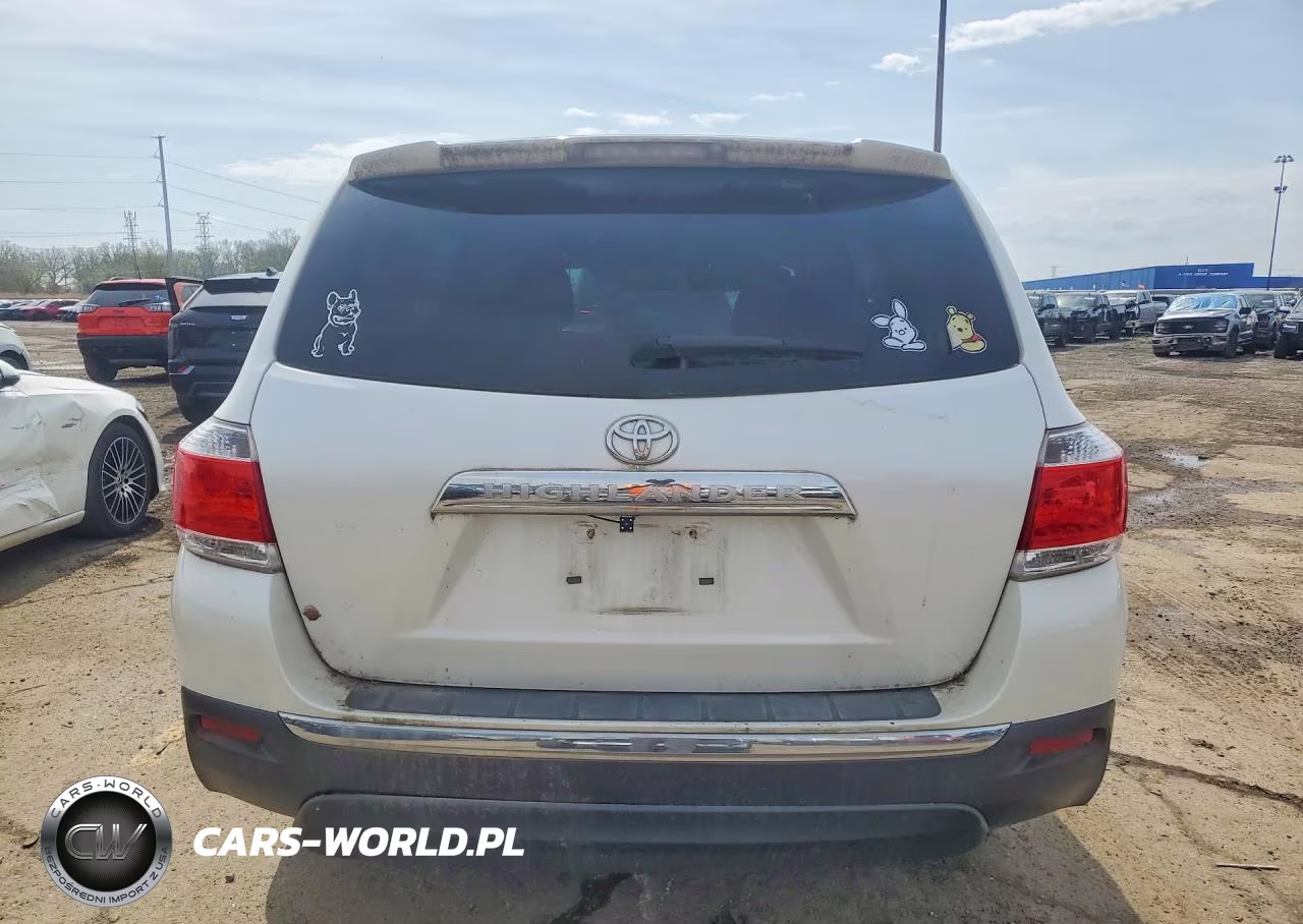 2012 Toyota Highlander Base VIN:5TDZA3EH9CS026151 - 6