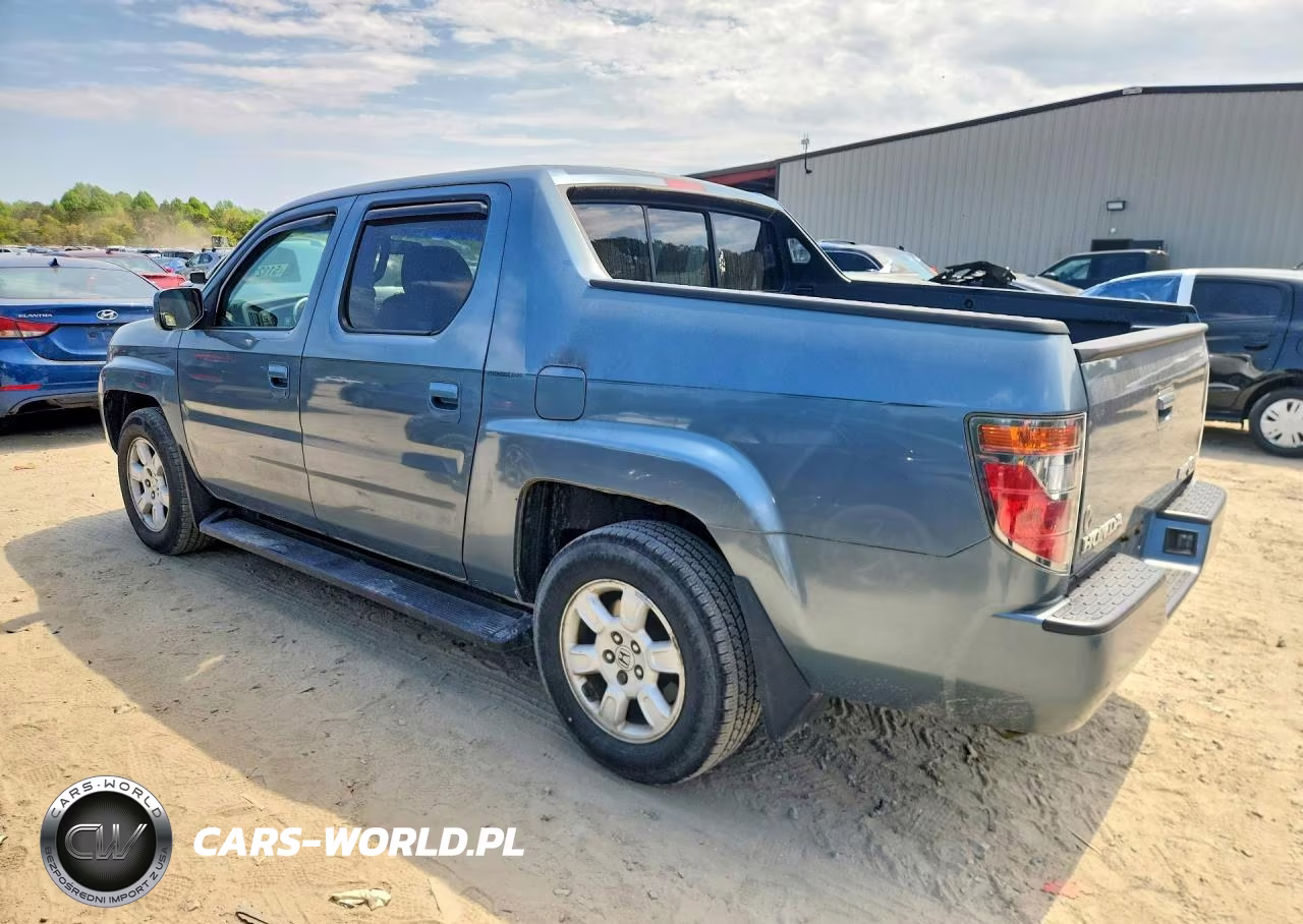 2007 Honda Ridgeline Rts VIN:2HJYK16417H516088 - 2
