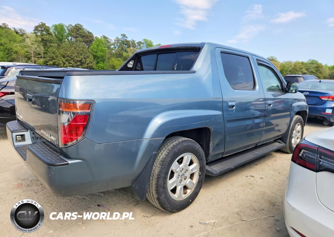 2007 Honda Ridgeline Rts VIN:2HJYK16417H516088 - 3