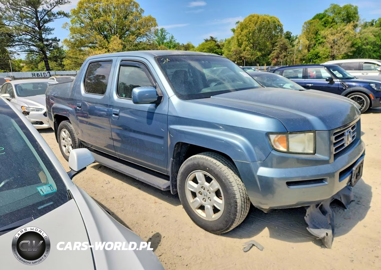 2007 Honda Ridgeline Rts VIN:2HJYK16417H516088 - 4