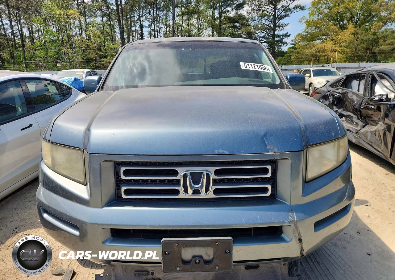 2007 Honda Ridgeline Rts VIN:2HJYK16417H516088 - 5