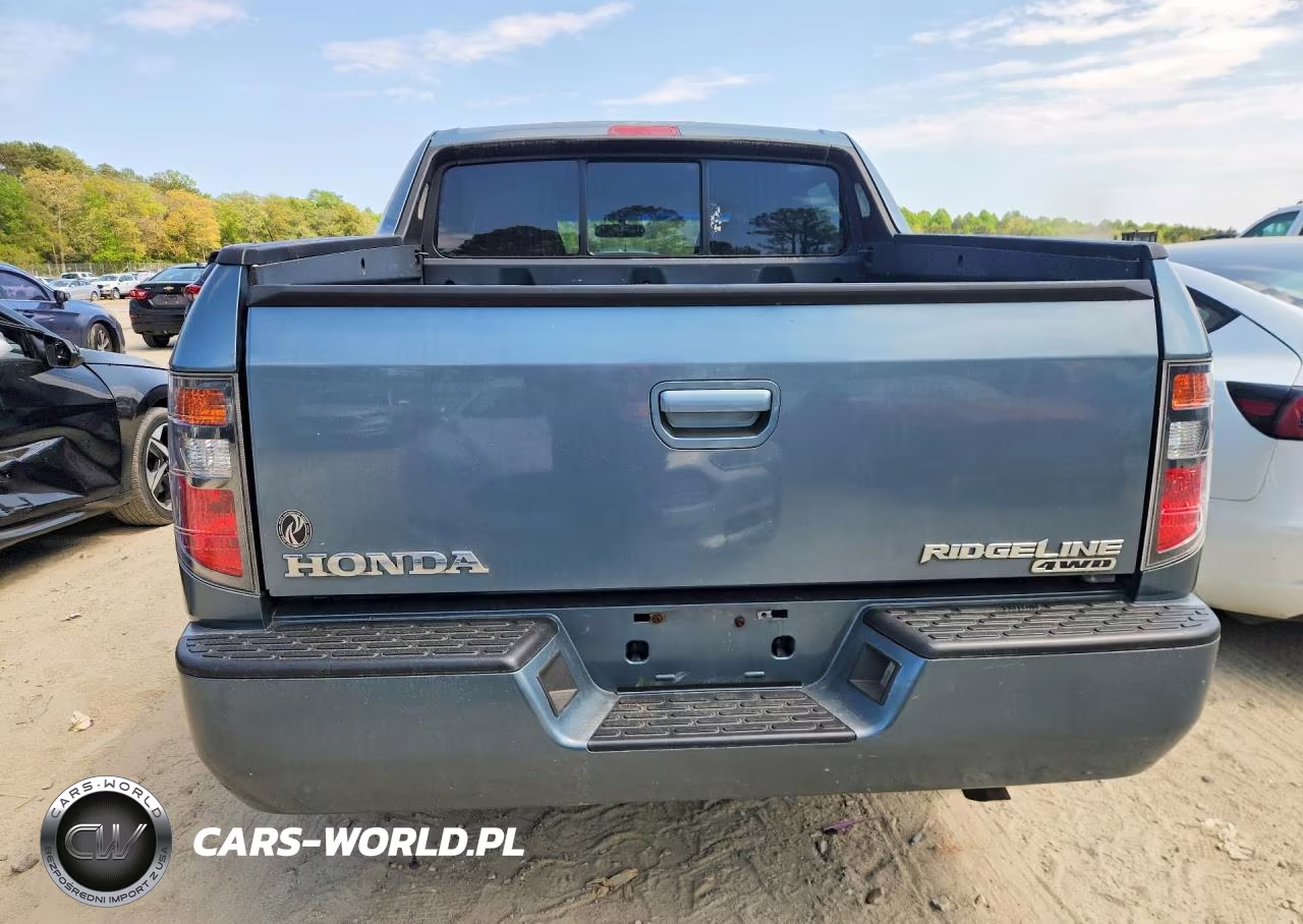 2007 Honda Ridgeline Rts VIN:2HJYK16417H516088 - 6