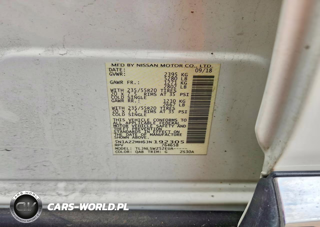 2018 Nissan Murano Platinum VIN:5N1AZ2MH6JN192305 - 13