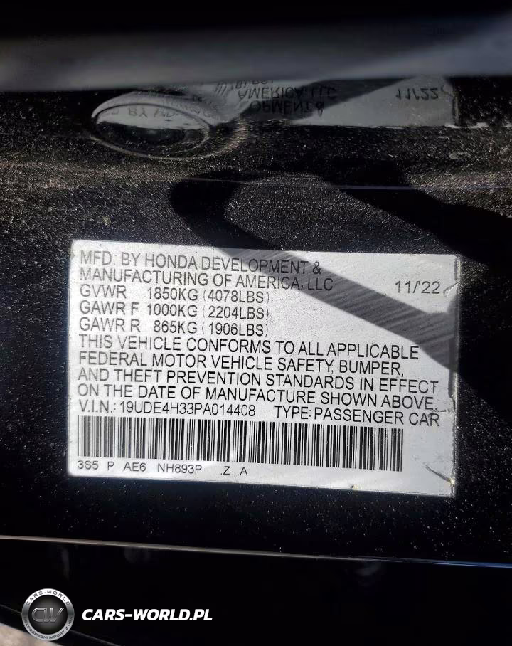 2023 Acura Integra A-Spec VIN:19UDE4H33PA014408 - 13
