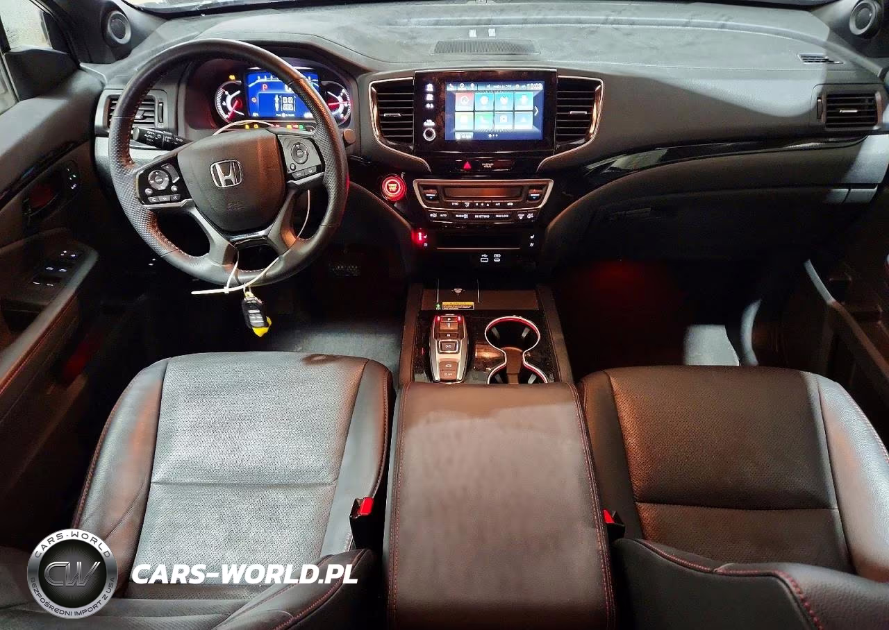 2024 Honda Passport Black Edition VIN:5FNYF8H81RB002302 - 8