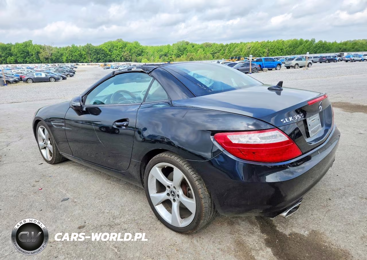 2012 Mercedes-Benz Slk 350 VIN:WDDPK5HA7CF009353 - 2