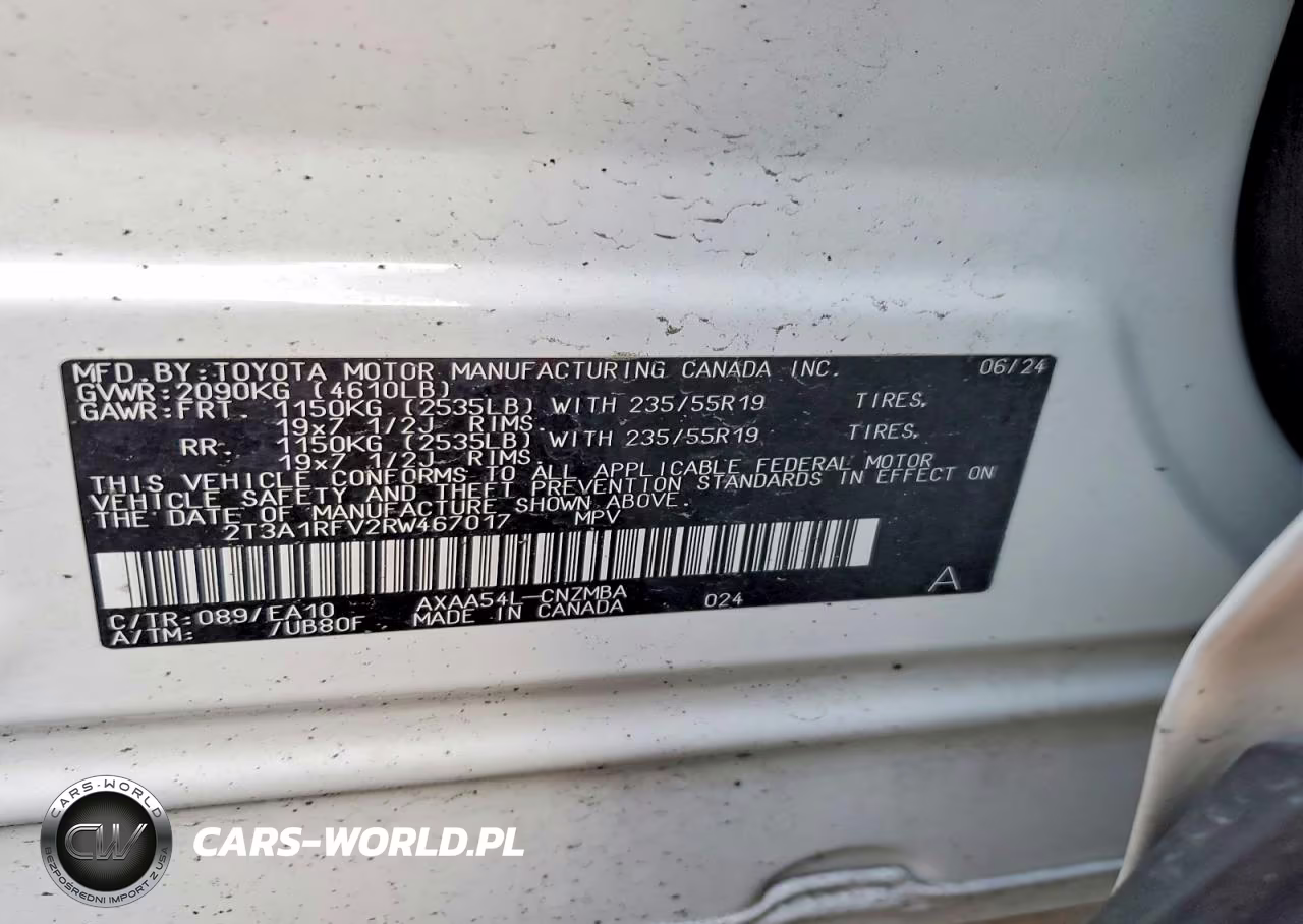 2024 Toyota Rav4 Xle Premium VIN:2T3A1RFV2RW467017 - 13