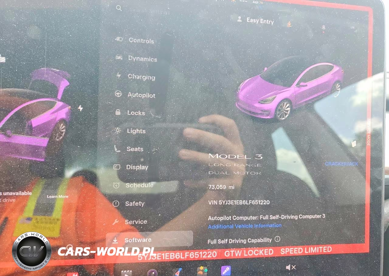 2020 Tesla Model 3 VIN:5YJ3E1EB6LF651220 - 9