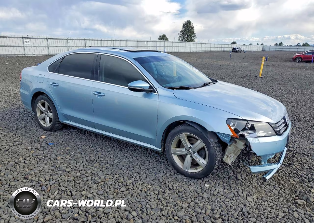 2012 Volkswagen Passat Se VIN:1VWBN7A34CC045647 - 4