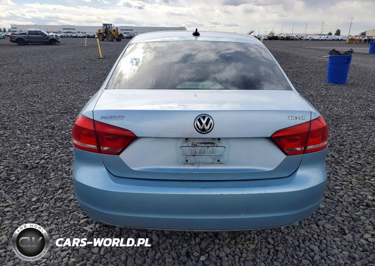 2012 Volkswagen Passat Se VIN:1VWBN7A34CC045647 - 6