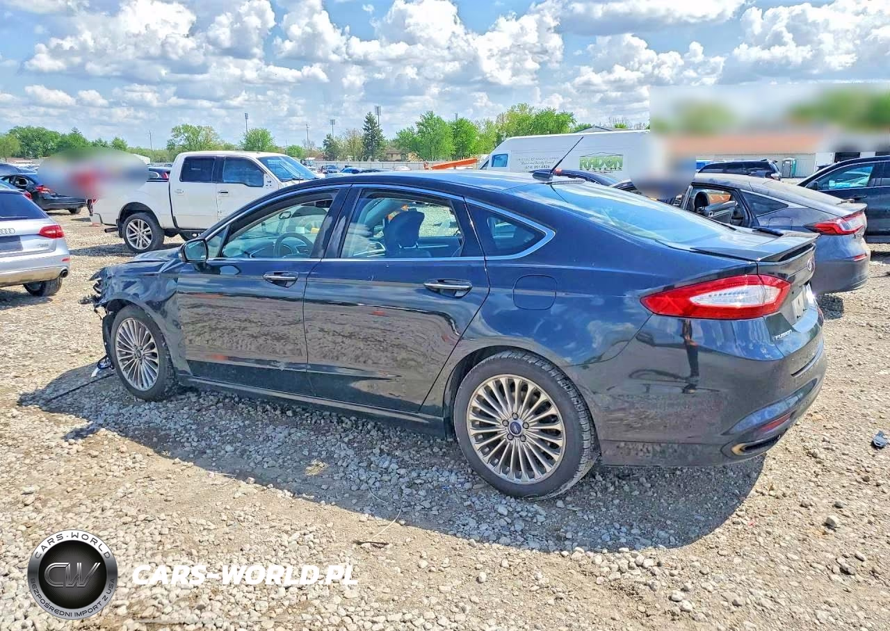 2015 Ford Fusion Titanium VIN:3FA6P0K9XFR122543 - 2