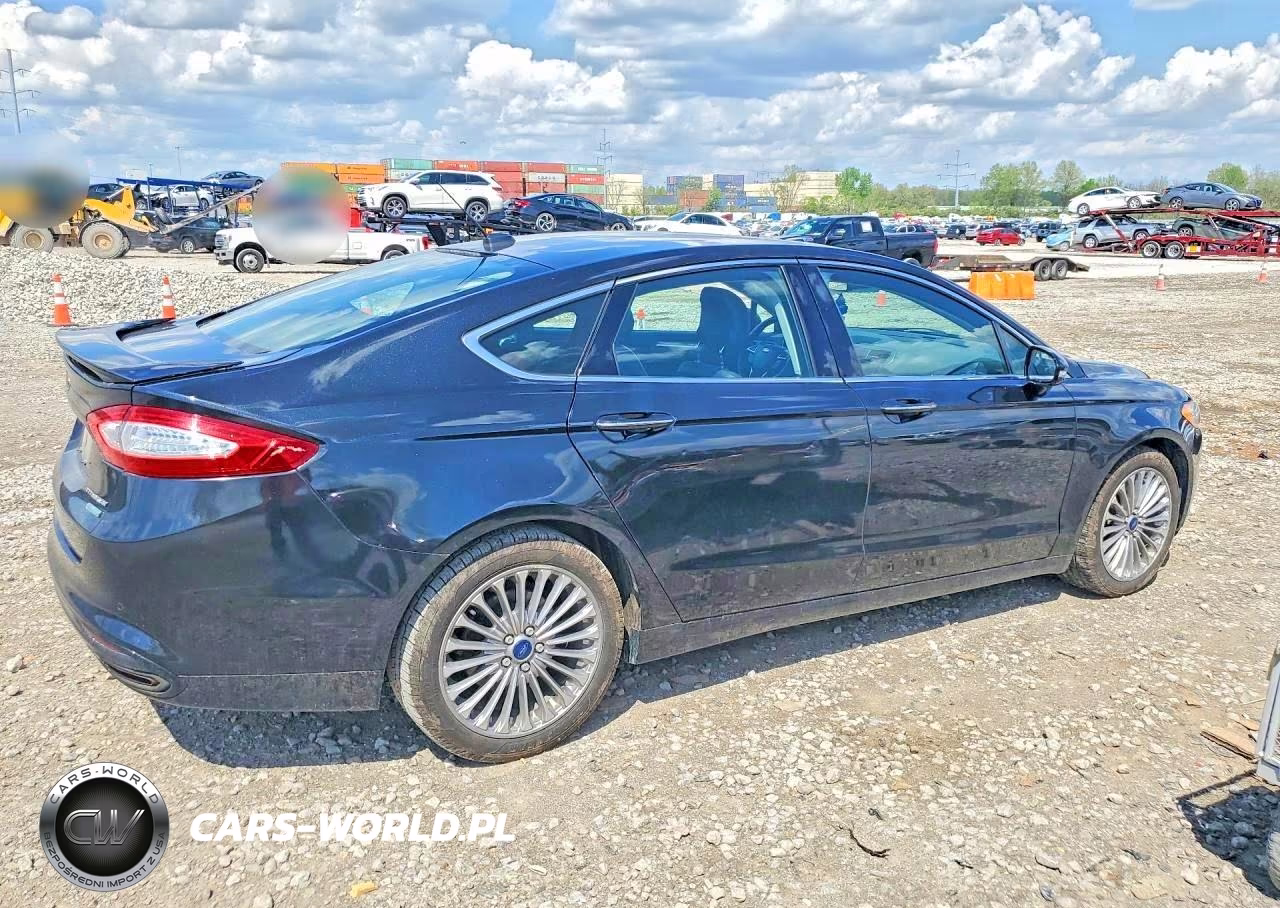 2015 Ford Fusion Titanium VIN:3FA6P0K9XFR122543 - 3