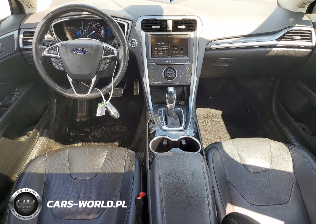 2015 Ford Fusion Titanium VIN:3FA6P0K9XFR122543 - 8