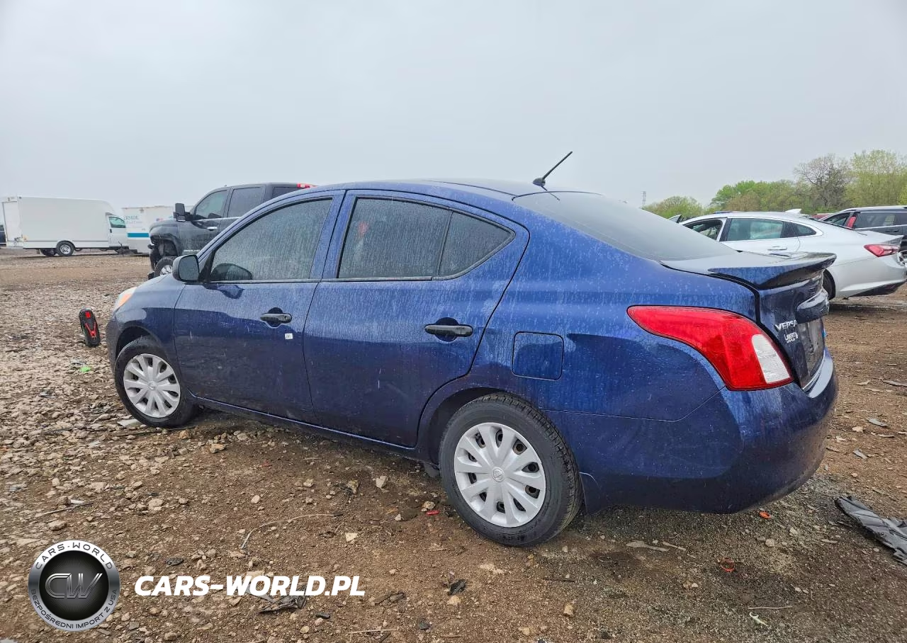 2014 Nissan Versa 1.6 S Plus VIN:3N1CN7AP7EL844522 - 2
