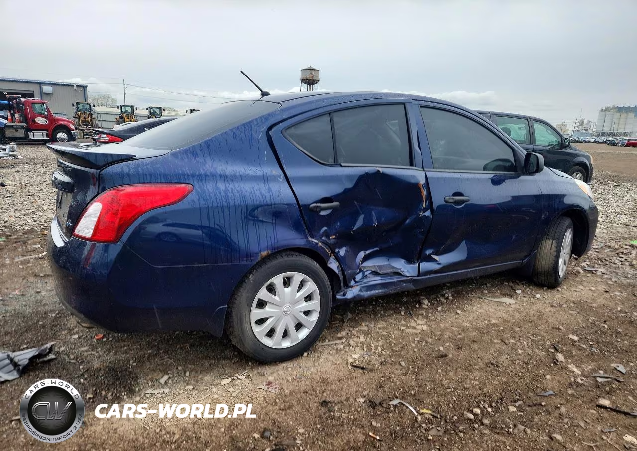 2014 Nissan Versa 1.6 S Plus VIN:3N1CN7AP7EL844522 - 3