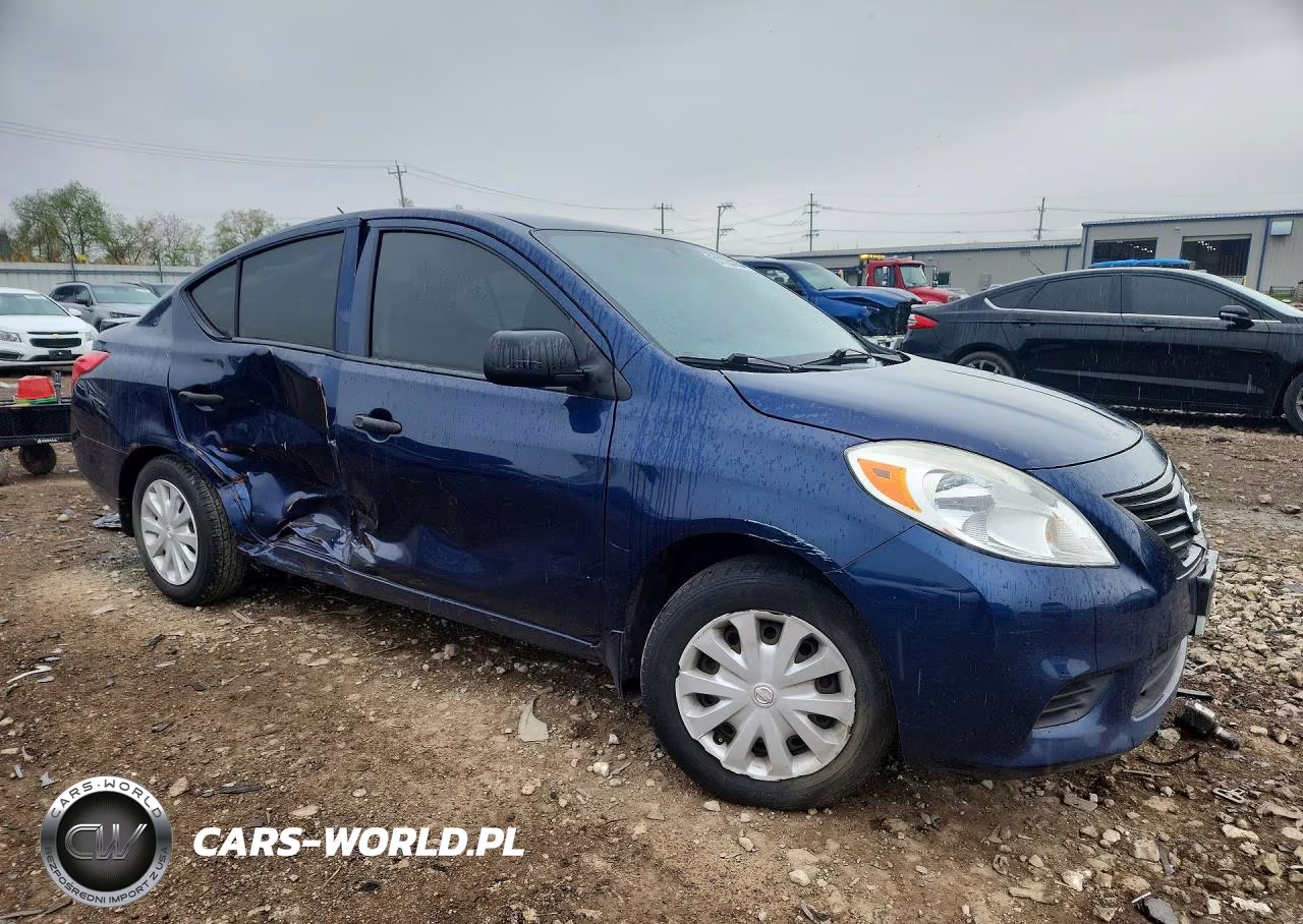 2014 Nissan Versa 1.6 S Plus VIN:3N1CN7AP7EL844522 - 4