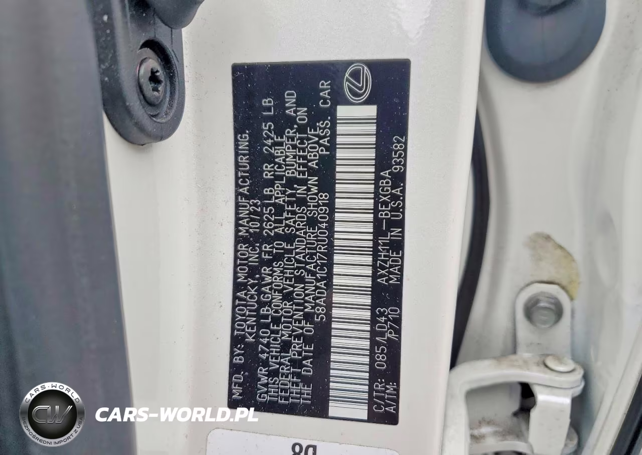 2024 Lexus Es 300H Base VIN:58ADA1C17RU040918 - 13