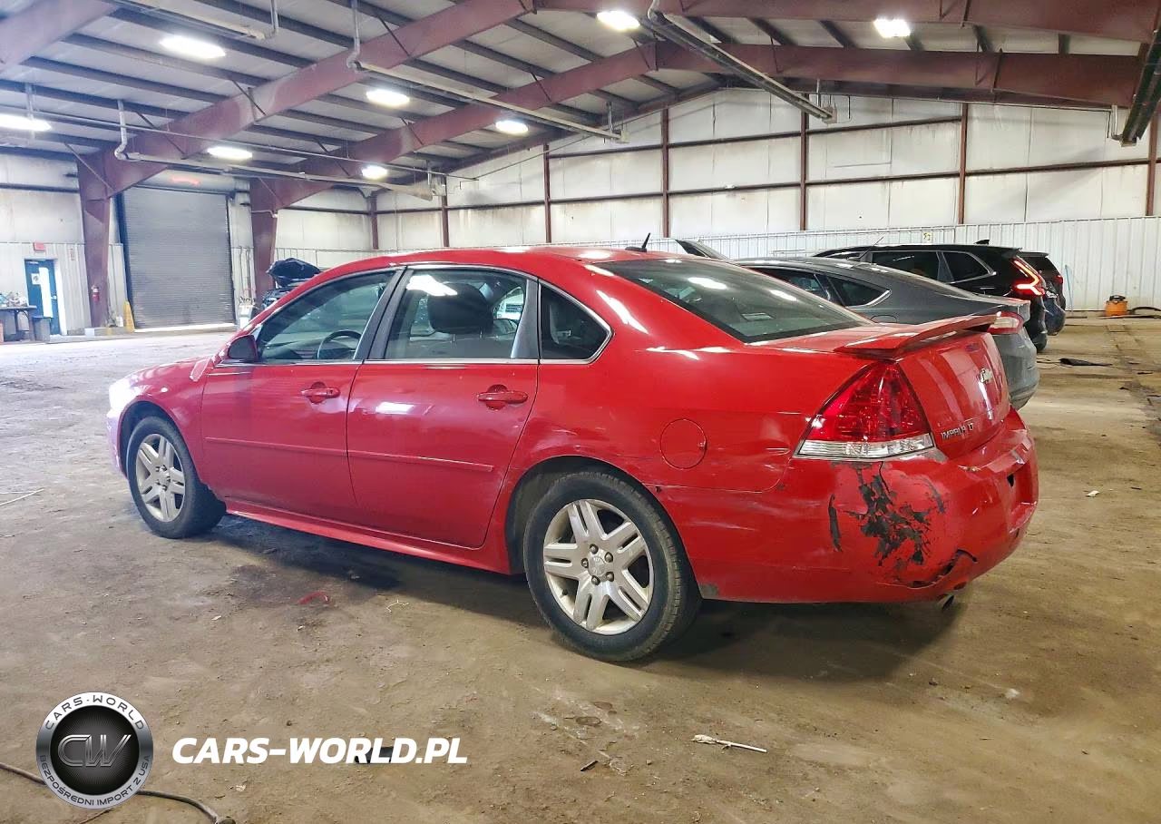 2012 Chevrolet Impala Lt VIN:2G1WG5E39C1217702 - 2