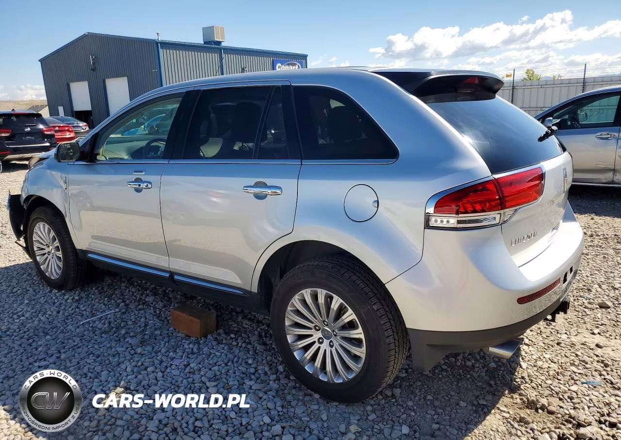 2012 Lincoln Mkx VIN:2LMDJ6JK6CBL02364 - 2