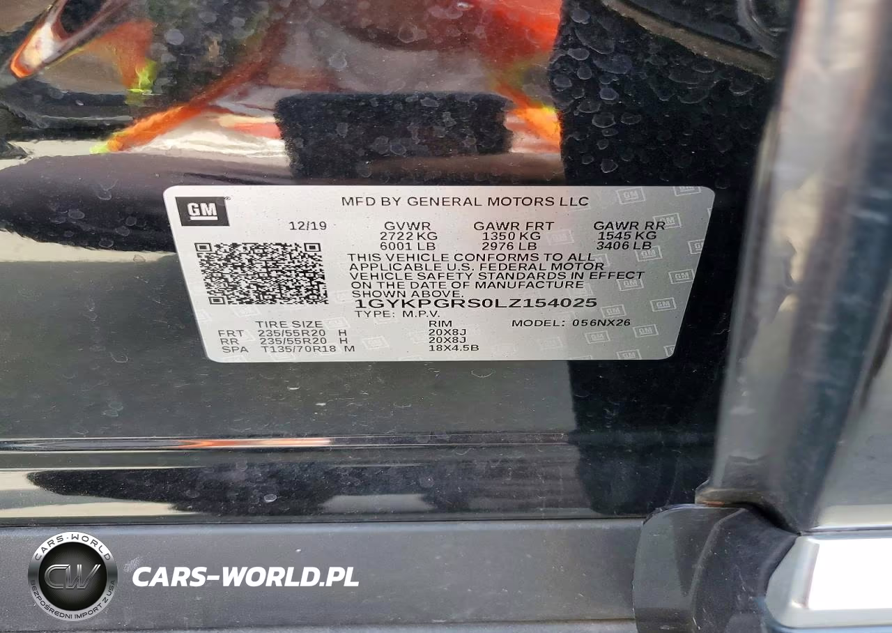 2020 Cadillac Xt6 Sport VIN:1GYKPGRS0LZ154025 - 13