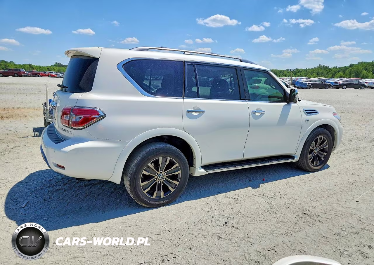 2020 Nissan Armada Platinum VIN:JN8AY2NF5L9360309 - 3
